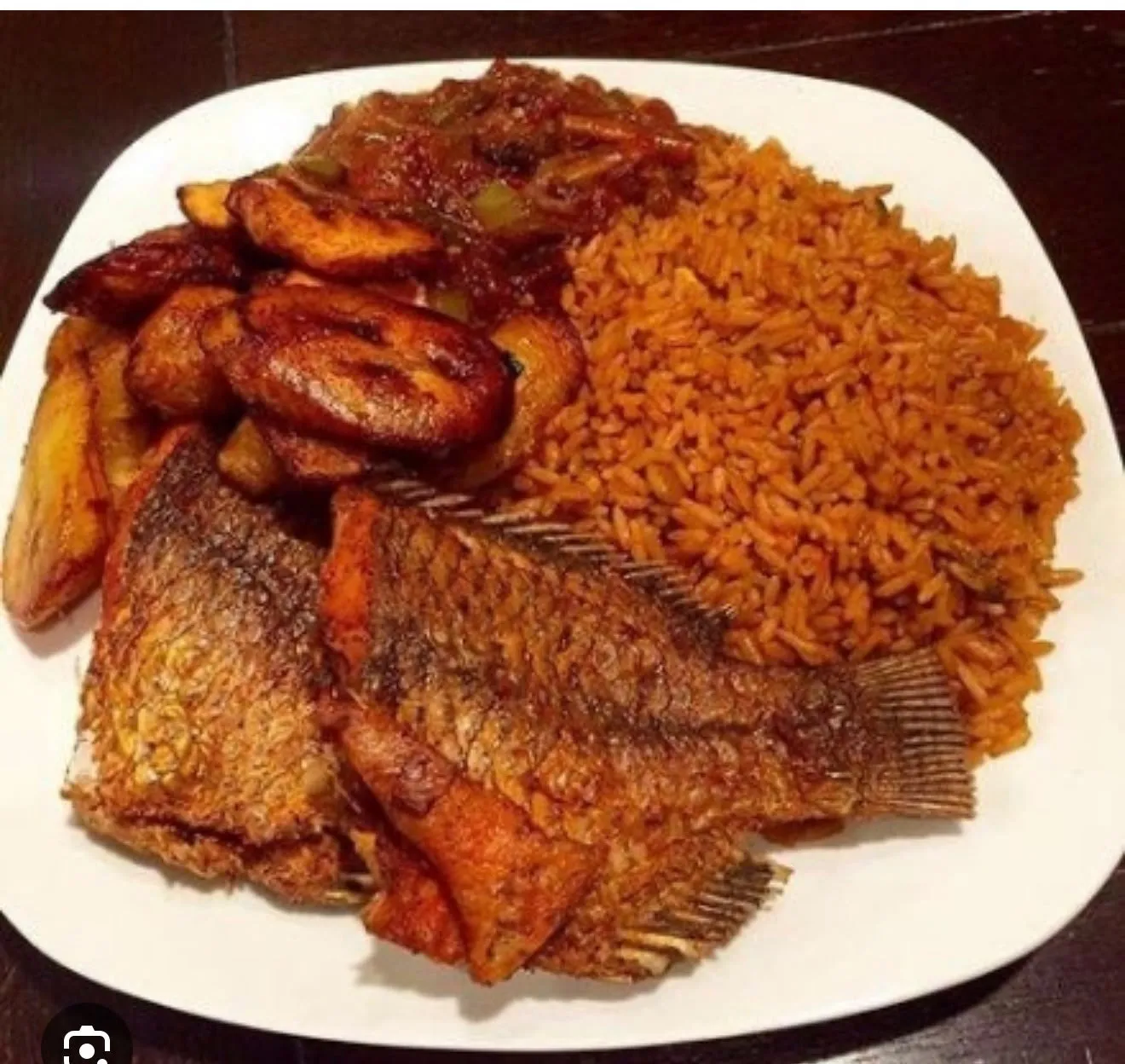 Jollof with fish